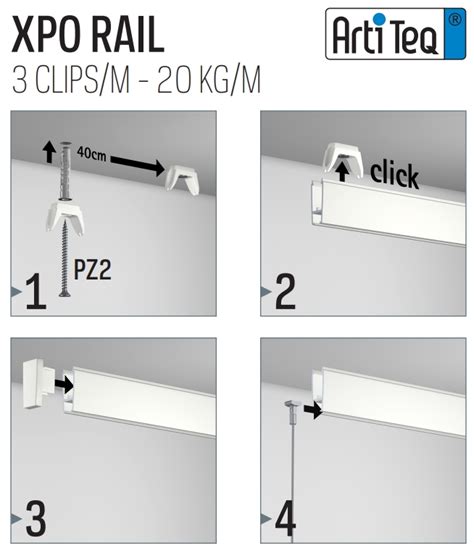 Xpo Rail Cm Wit Primer