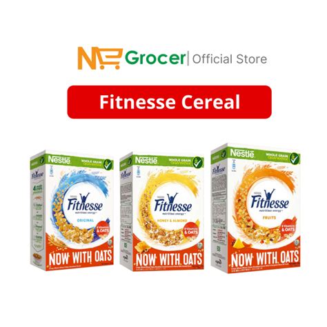 Nestle Fitnesse Cereal Original Honey Almond Fruits G G