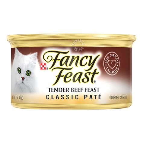 Fancy Feast Classic Pate Cat Food Tender Beef Feast Ntuc Fairprice