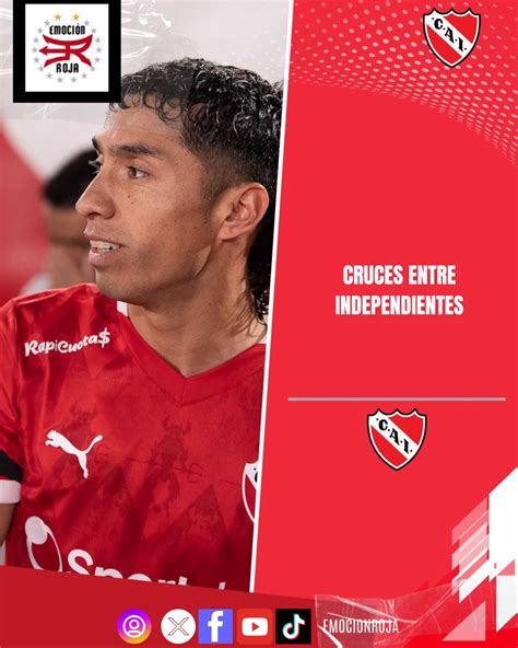 Emoción - 🔴⚔️🔵 ¡Cruce entre Independientes! El Rojo y la Lepra