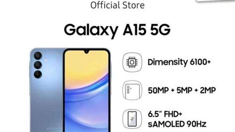 Harga Hp Samsung A15 5G Terbaru Januari 2024 Di Sini Lebih Murah Intip