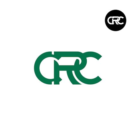 Premium Vector Letter Crc Monogram Logo Design