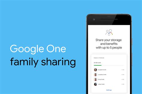 How to Share Google One Storage with Family