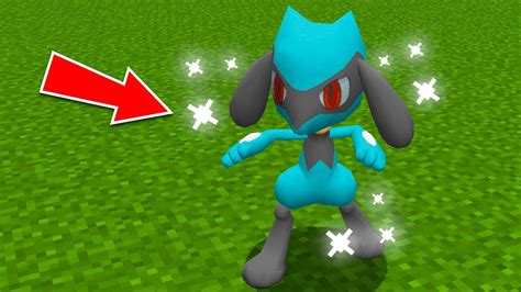 Meu Novo Riolu No Pixelmon Youtube