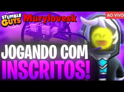 Live On Stumble Guys Ao Vivo Jogando Salinhas Inscritos Youtube