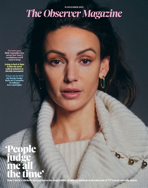 Michelle Keegan In The Observer Magazine December 2023 Hawtcelebs