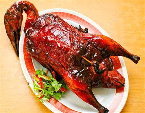 Roast Duck Traditional Chinese Cuisine Stock Photo By Heinteh 31908481