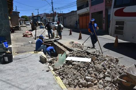 Ra Nilton Gonçalves após mais de um ano de transtornos buraco começa