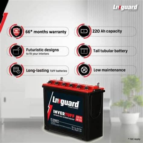 Livguard Invertuff It Tt Ah Battery At Rs Livguard