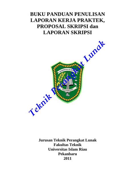 Pdf Panduan Penulisan Karya Ilmiah Tpl Dokumen Tips