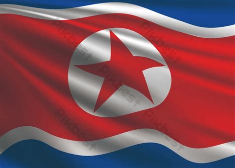 North Korea Flag Background Eps Free Download Pikbest