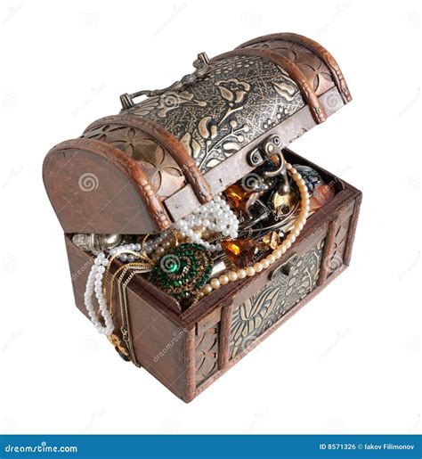 Treasure Chest Stock Photo Image Of Jewelry Golden Ancient 8571326