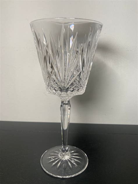 Venice By Cristal Darques Durand Water Goblets Set Of 9 Etsy