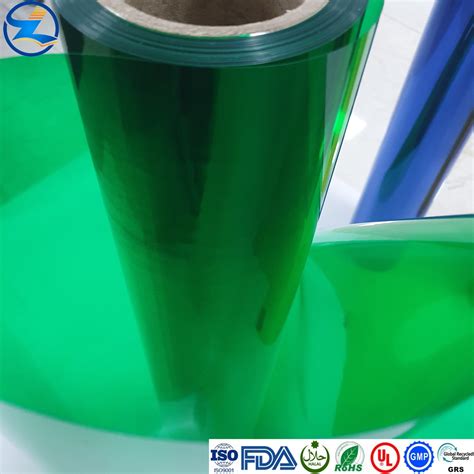 Food Grade Rigid Glossy Printable Pvc Films For Pharm Packaging China