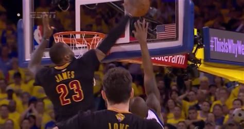 LeBron James Nasty Block on Andre Iguodala Helps Cavs Win Title (Video ...