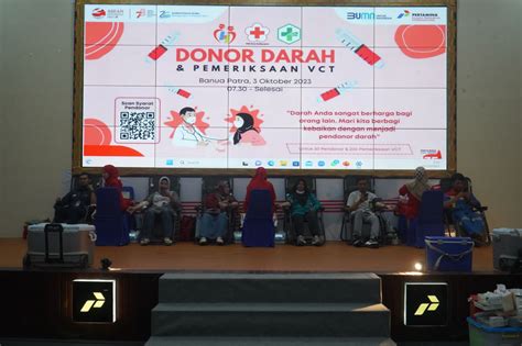 Kilang Pertamina Internasional Kpi Unit Balikpapan Gelar Donor Darah