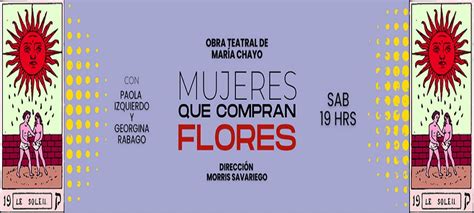 Mujeres que compran flores Cartelera Cultural de la Ciudad de México