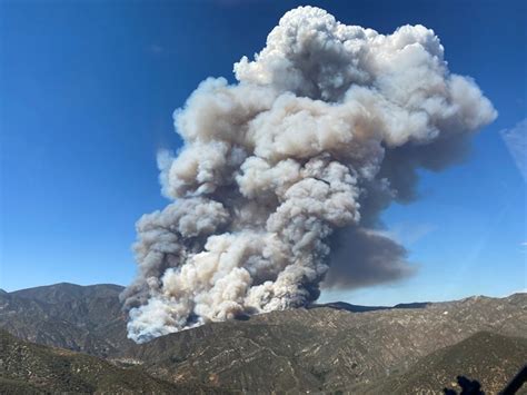 Brush Fire Quickly Scorches 10000 Acres In Lake Hughes Prompting