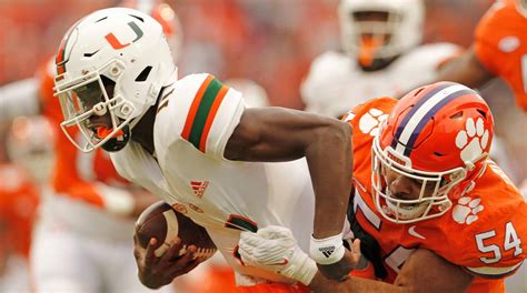 Clemson College Football Vs Miami Game Score Highlights The State