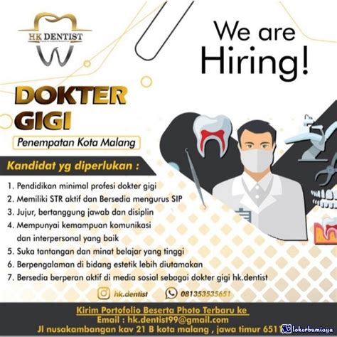 Lowongan Kerja Dokter Gigi Homecare24