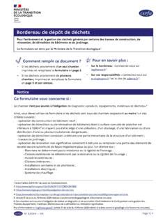 Bordereau de dépôt de déchets bordereau de d 233 p 244 t de d 233