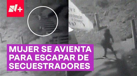 Mujer Se Avienta Por Escaleras Para Escapar De Secuestradores En Puebla