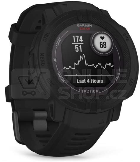 Garmin Chytr Gps Hodinky Instinct Solar Tactical Edition Black