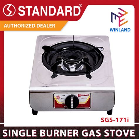 STANDARD Appliances By Winland Cooking Stove Single Burner Stainless