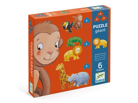 Ouistiti Amis Puzzles Évolutifs BornToBeKids