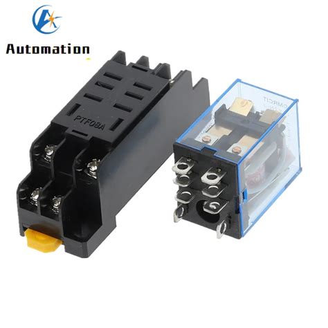 220 240V AC 10A 8PIN Coil Power Relay DPDT LY2NJ HH62P HHC68A 2Z With