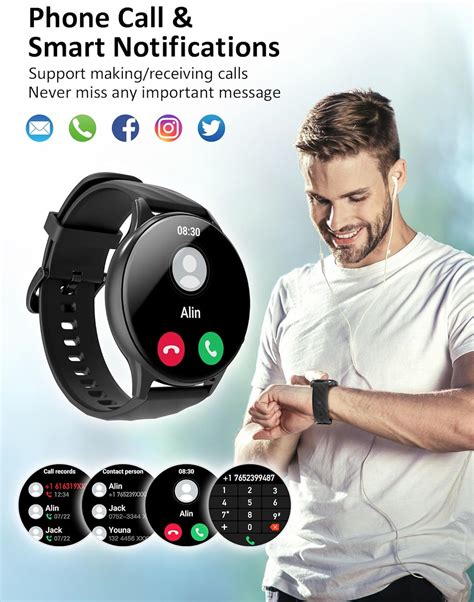 Reloj Inteligente Kumi Para Hombre Y Mujer Reloj Inteligente De