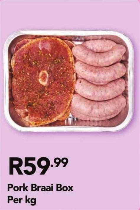 Pork Braai Box Per Kg Offer At Shoprite