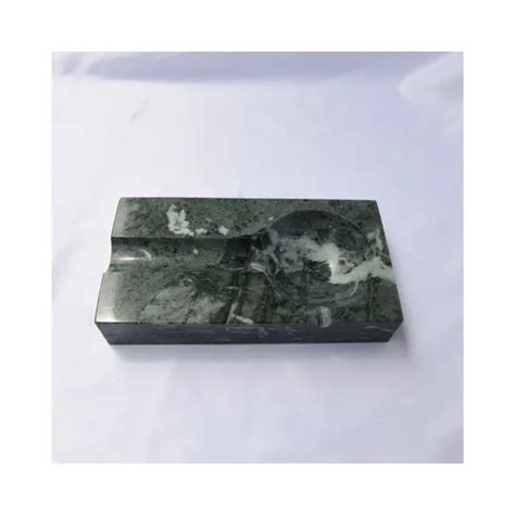 Household Product Natural Stone Green Marble Cigar Ashtray Home Goods