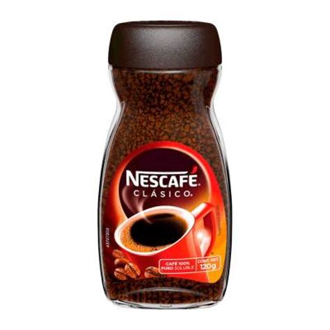 Nescafe Café Soluble frasco 120g