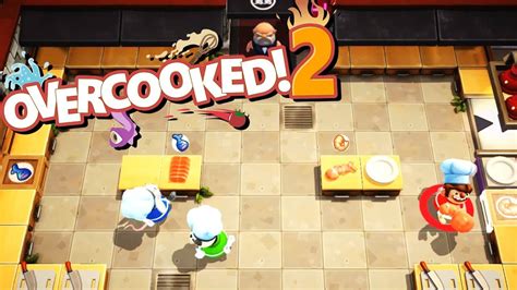 OVERCOOKED 2 1 EMPEZANDO EL MODO HISTORIA COMO UNOS PROS Gameplay