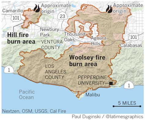 Woolsey Fire Report La County Unprepared For Malibu Evacuations Los Angeles Times