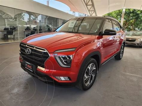 Hyundai Creta Limited Turbo Usado 2021 Color Rojo Precio 425 000