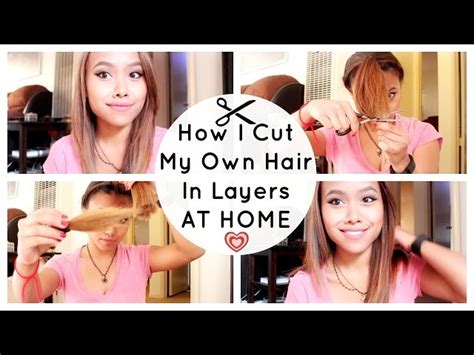 How To Cut Your Own Hair In Short Layers Stuffsure