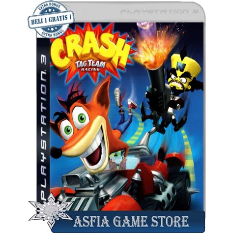 Jual Crash Tag Team Racing Ctr Dvd Kaset Game Ps Pkg Cfw Hen Multiman