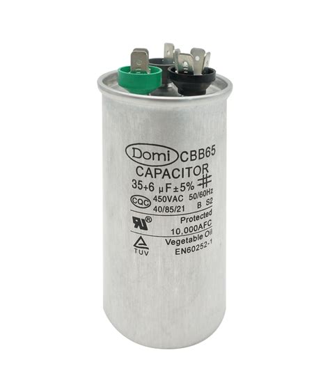 Cbb Factory Supplier Aluminium Motor Run Capacitor For Air