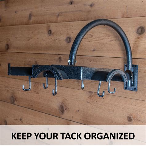 Easy Up® Pro Non Slip Carousel Tack Rack With Hooks Schneiders Saddlery