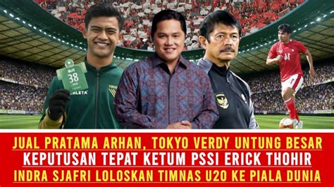 Keputusan Bijak Di Ambil Erick Thohir Tokyo Verdy Untung Besar