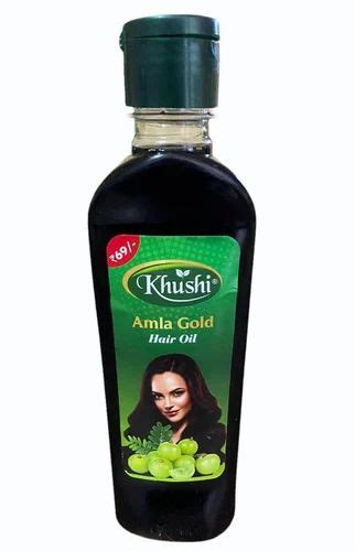 V Khushi Amla Gold Hair Oil At Rs Bottle Hair Oil In Ahmedabad