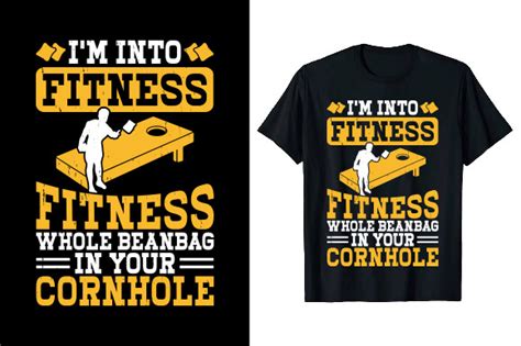 Vintage Cornhole Player T Shirt Design Graphic By Tee Expert · Creative