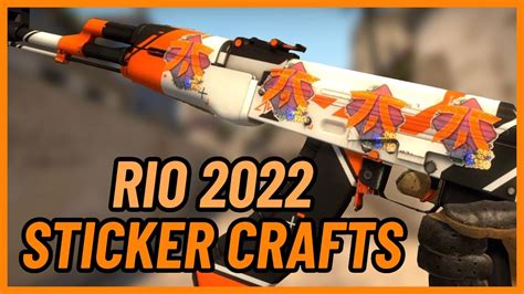 Best Rio 2022 Sticker Crafts Csgo Showcase Youtube