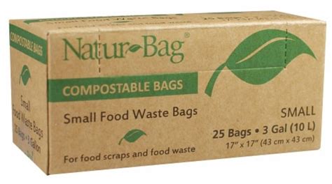 Natur-Bag Small Compostable Waste Bags, 25 ct - Kroger