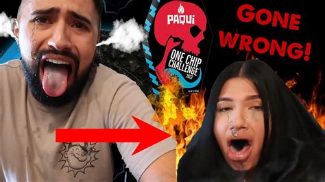 2022 Paqui One Chip Challenge With Girlfriend She Started Crying