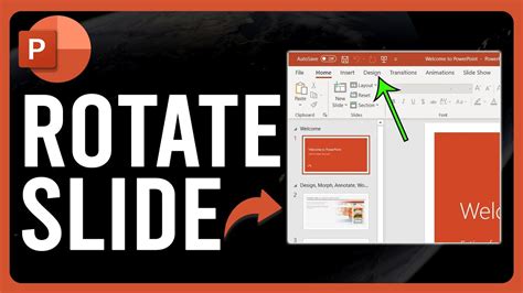 How To Rotate A Powerpoint Slide How To Do A Rotating Flip Over Effect