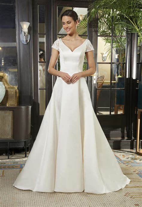 Robe de Mariée Santiago Annie Couture en satin à Toulon Var 83