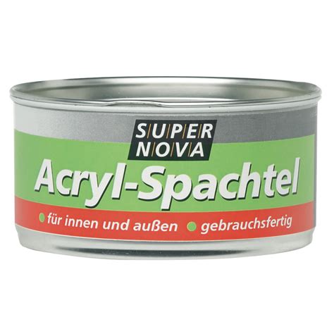 Supernova Acryl Spachtel F R Innen Und Au En Sonderpreis Baumarkt